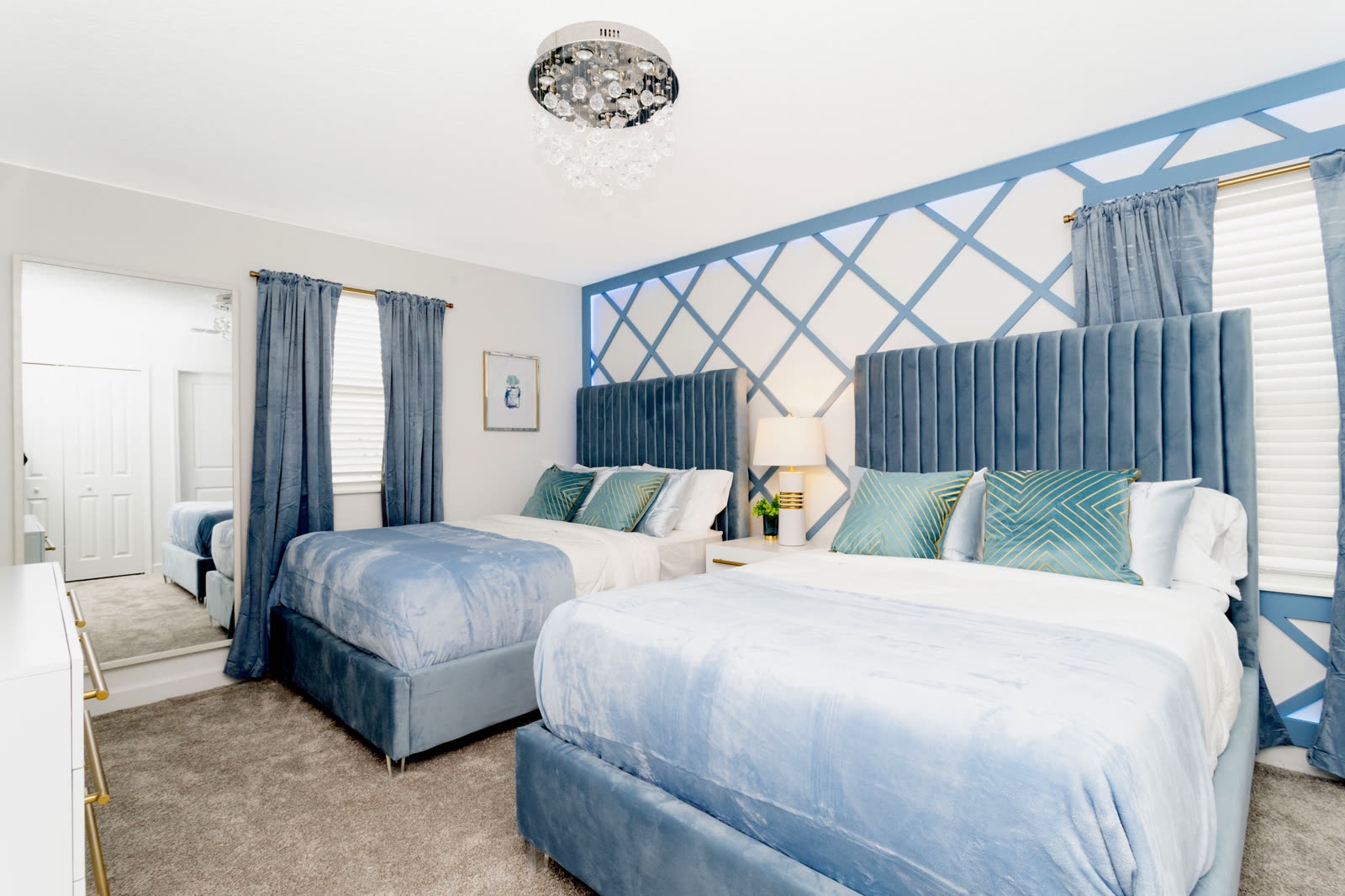 The Disney villa interior