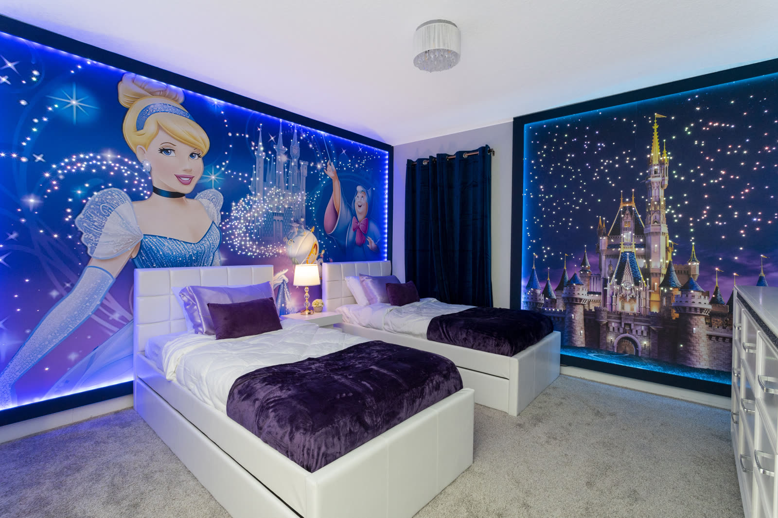The Disney villa interior